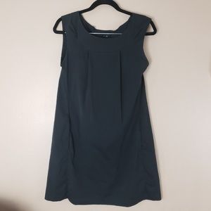 Theory Little Black Dress Sleeveless Shift Size 4